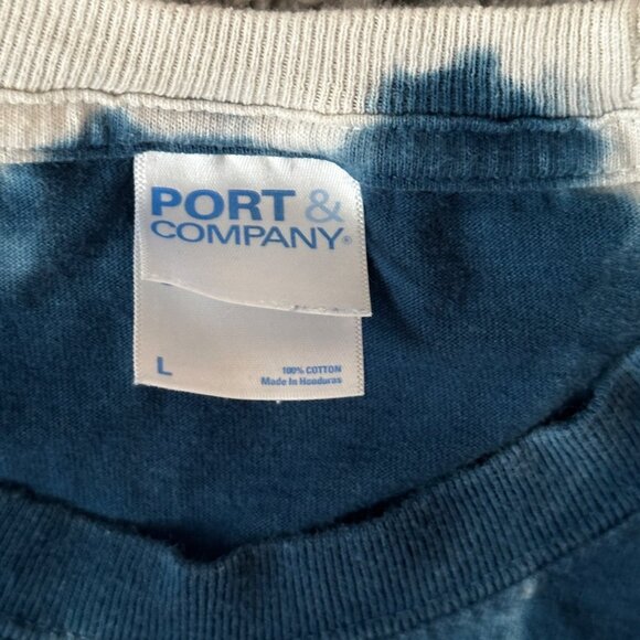 One Hot Mama's Bluffton SC Tie-Dye T-Shirt Our Butts Are Back Pig Graphic Port & - Picture 5 of 13